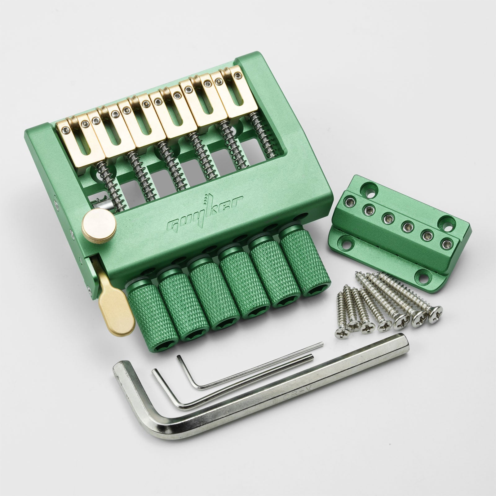 Guyker WAT001 CNC Headless Guitar Bridge for Electric Guitar - Drop D Function