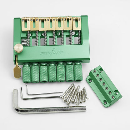 Guyker WAT001-7 7-String CNC Headless Guitar Bridge for Electric Guitar - Drop D Function