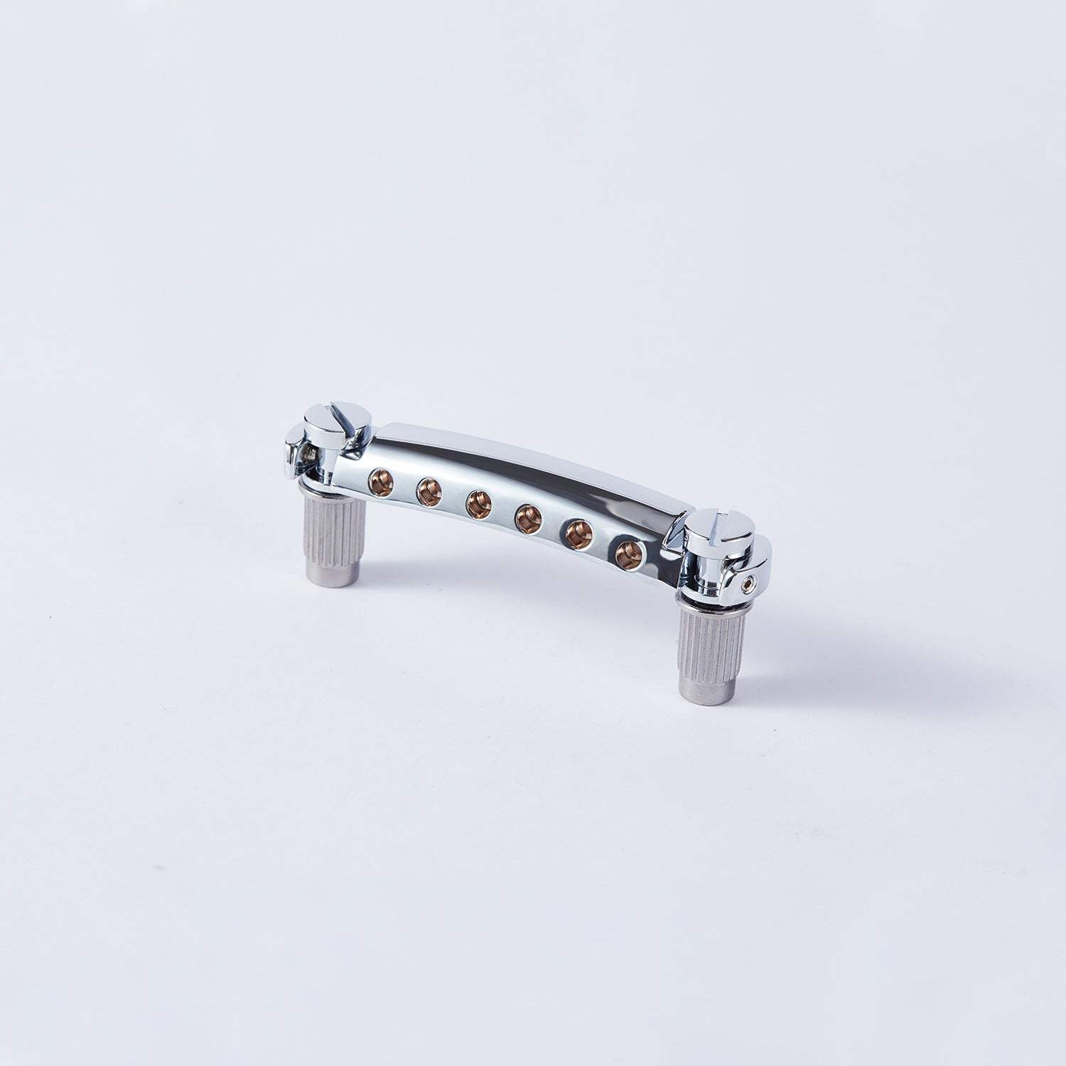 Guyker Guitar Tune-O-Matic Tailpiece Stop Bar with Studs - Bridges Parts Replacement for LP SG Style 6 String Electric Guitar