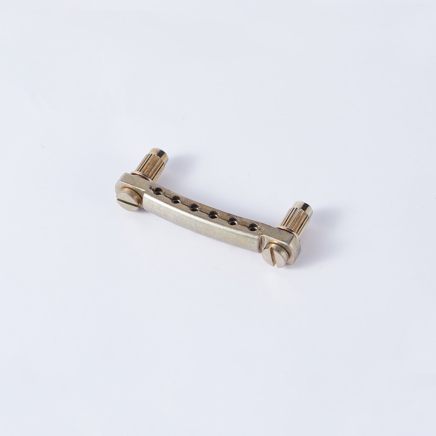 Guyker Guitar Tune-O-Matic Tailpiece Stop Bar with Studs - Bridges Parts Replacement for LP SG Style 6 String Electric Guitar