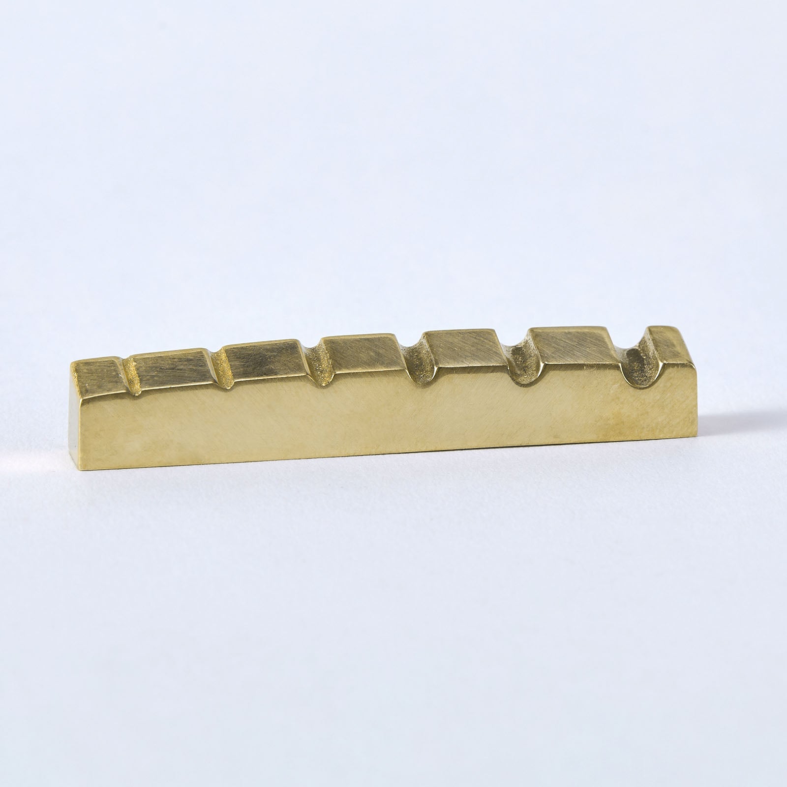 Guyker Slotted Brass Bass Nut for Electric Bass Guitar - Size 54*6mm