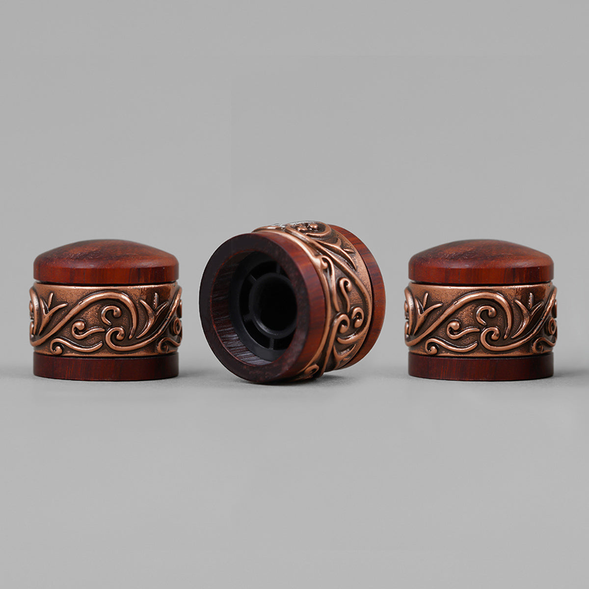 Guyker WK012  Red Sandalwood/Ebony Potentiometer Knob Dia. 6mm