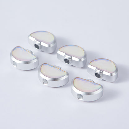 P05 Guyker White Tuner Buttons for Guitar for 3R3L Tuners