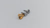 Vintage Guitar Strap Buttons – Engraved Alloy Lock Set | Guyker