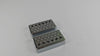 Guyker PC017 Nickel Silver Humbucker Iridescent Triangle Pattern Guitar Pickup Covers Set7