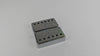 Guyker PC016 Nickel Silver Humbucker Iridescent Stone Pattern Guitar Pickup Covers Set3