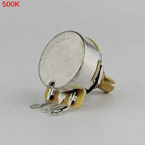 Guyker CTS 500K Brass Split Shaft Big Audio Pots Potentiometer For Electric Guitar Bass - Guyker