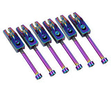 Guyker Titanium alloy Tremolo Bridge Saddles - Guitar Locking String Saddles Genuine Replacement Compatible with Floyd Rose FR Titanium Tremolo System