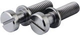 Guyker Tune-O-Matic Bridge Tailpiece Stud Core Titanium Alloy Screws Compatible with EPI Electric Guitar (2 Piece)