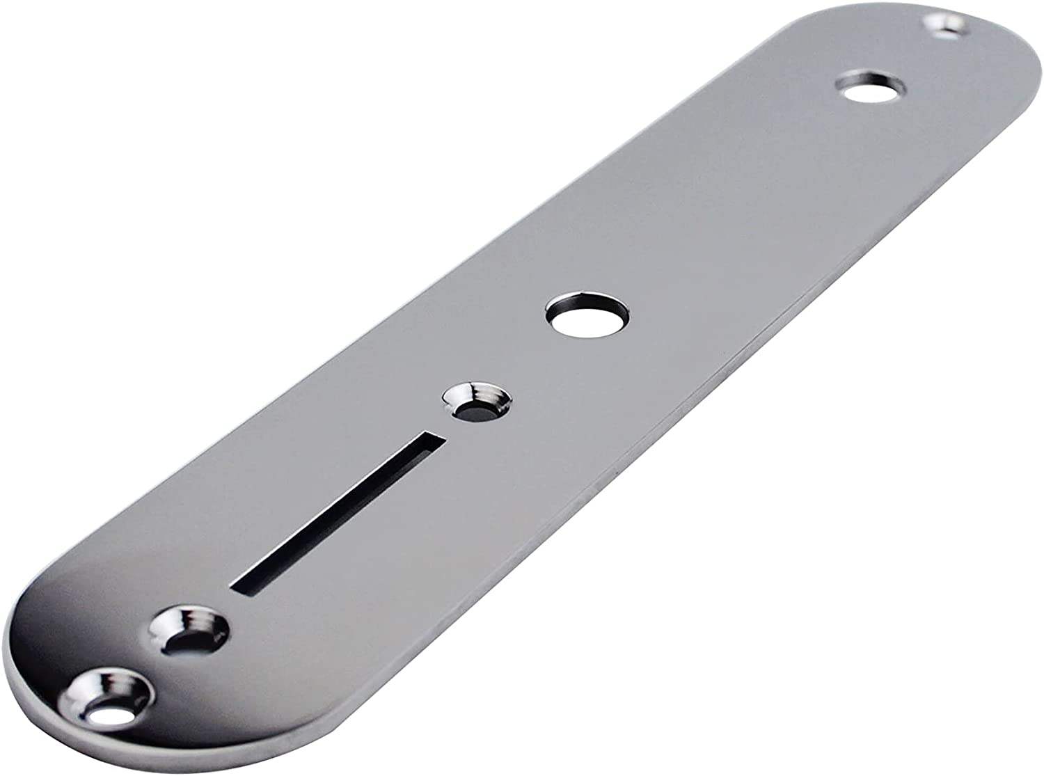Guyker Titanium Alloy Guitar Control Plate, Circuit Board Compatible with Tele TL Electric Guitar (Chrome) - Guyker
