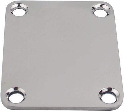 Guyker Titanium Alloy Electric Guitar Bass Neck Plate, Neck Joint Plate, NeckPlate Replacement Part - Guyker