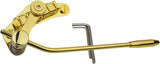 Guyker Tune-O-Matic Style Electric Guitar Bridge Stop Bar Tailpiece Tremolo Compatible with LP SG Guitars Gold