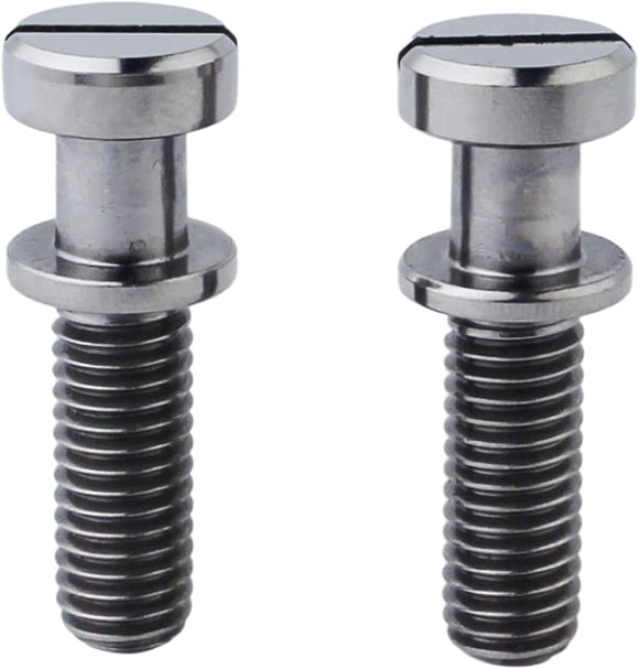 Guyker Tune-O-Matic Bridge Tailpiece Stud Core Titanium Alloy Screws Compatible with EPI Electric Guitar (2 Piece)