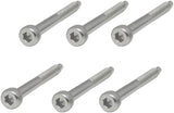 Guyker 6 Pcs String Lock Screws, 3 Pcs Locking Nut Screws and 6 Pcs Saddle Mounting Screws for FR Tremolo System Bridge Electric Guitar