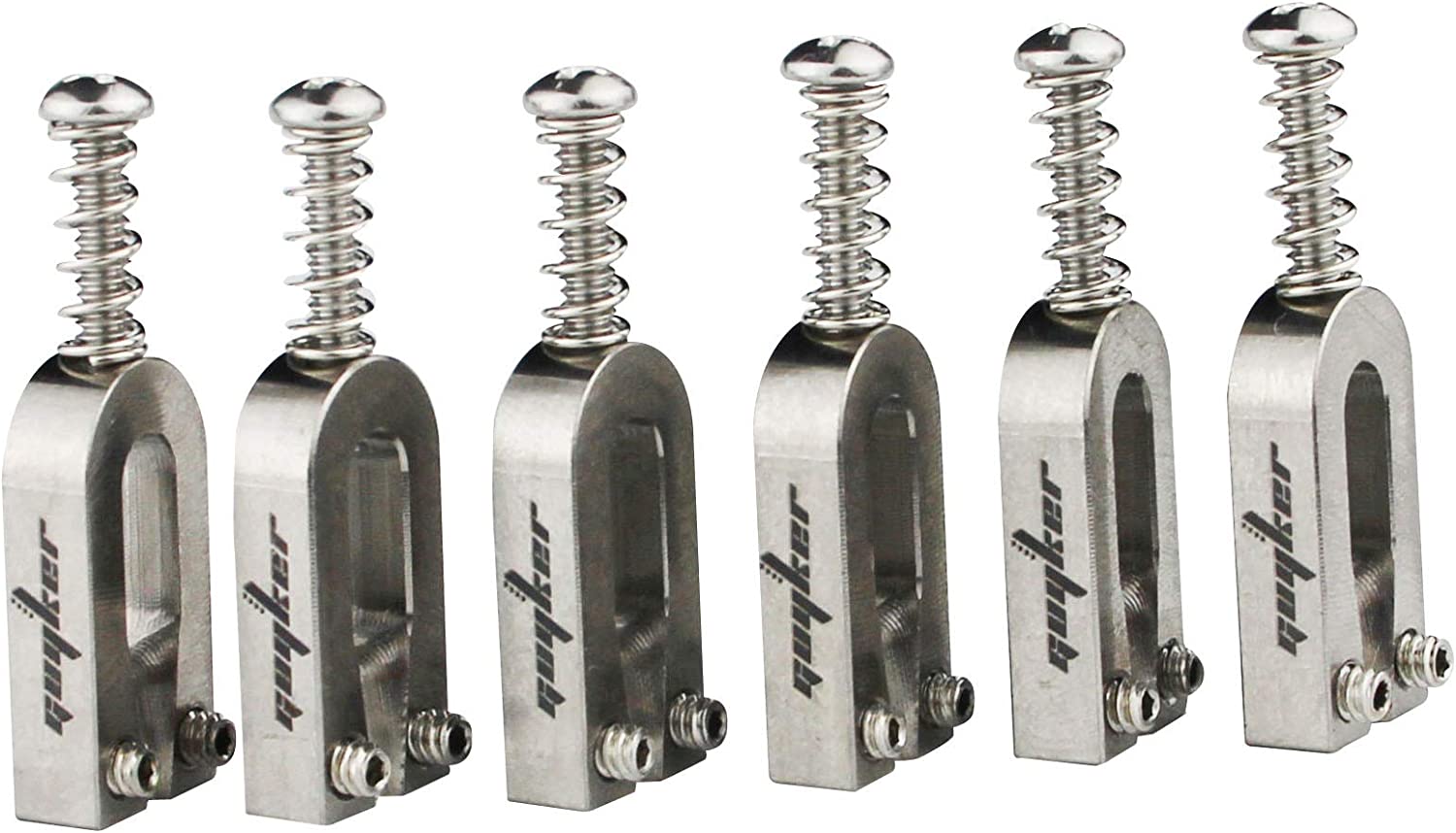 10.5mm Guitar Bridge Saddles (6 Pack)