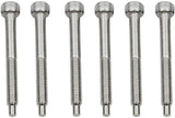 Guyker 6 Pcs String Lock Screws, 3 Pcs Locking Nut Screws and 6 Pcs Saddle Mounting Screws for FR Tremolo System Bridge Electric Guitar