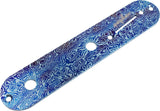 Guyker Titanium Alloy Guitar Control Plate Damascus Pattern Compatible with Fend Tele TL Electric Guitar