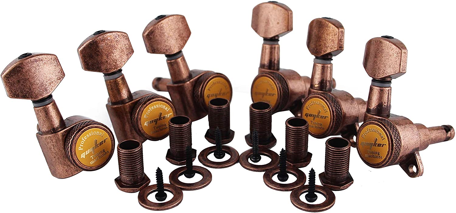 Guyker Guitar Locking Tuners  - 1:18 Ratio Tuning Pegs