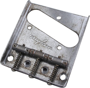 Guyker Electric Guitar Accessories Set Relic Rust Color, Tuners (6R), Control Plate with Potentimeter Knobs, Bridge, Strap Lock, String Retainer and Jack/Neck Plate Vintage