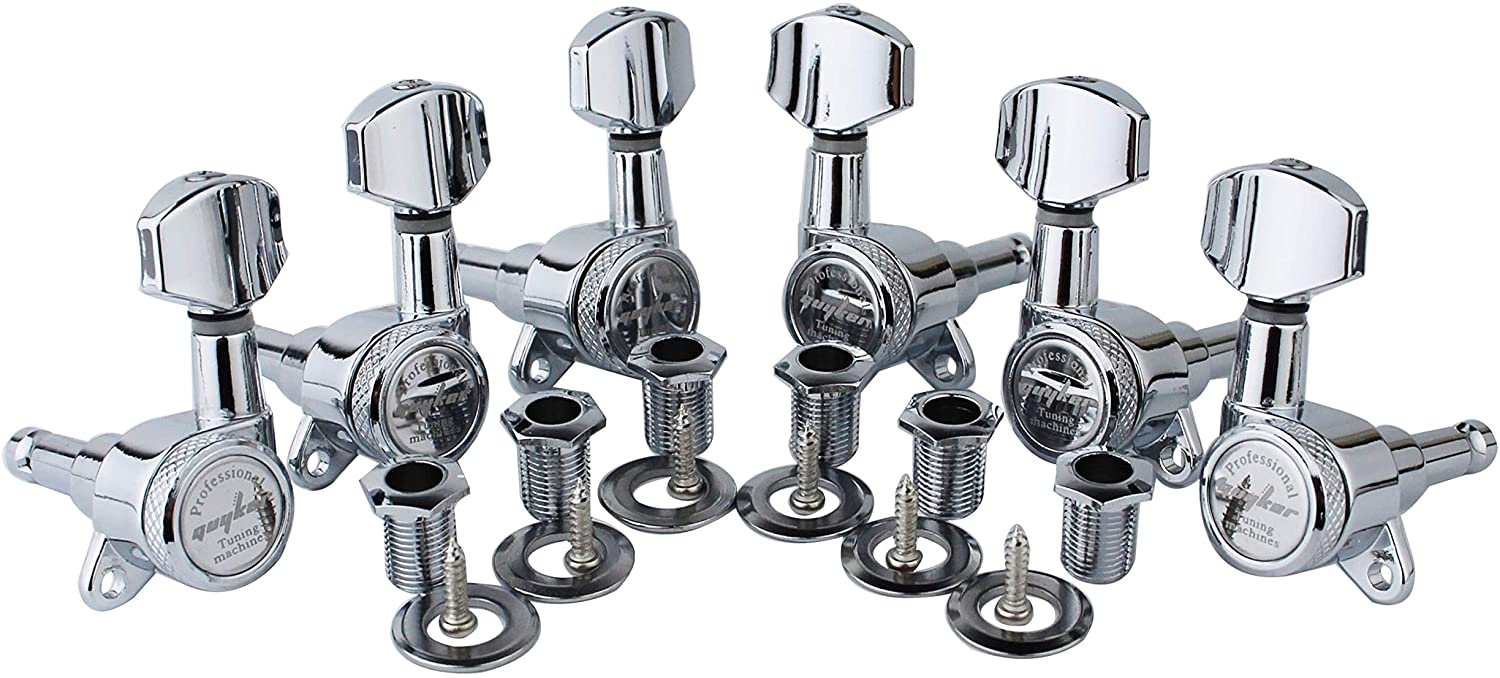 Guyker Guitar Locking Tuners  - 1:18 Ratio Tuning Pegs