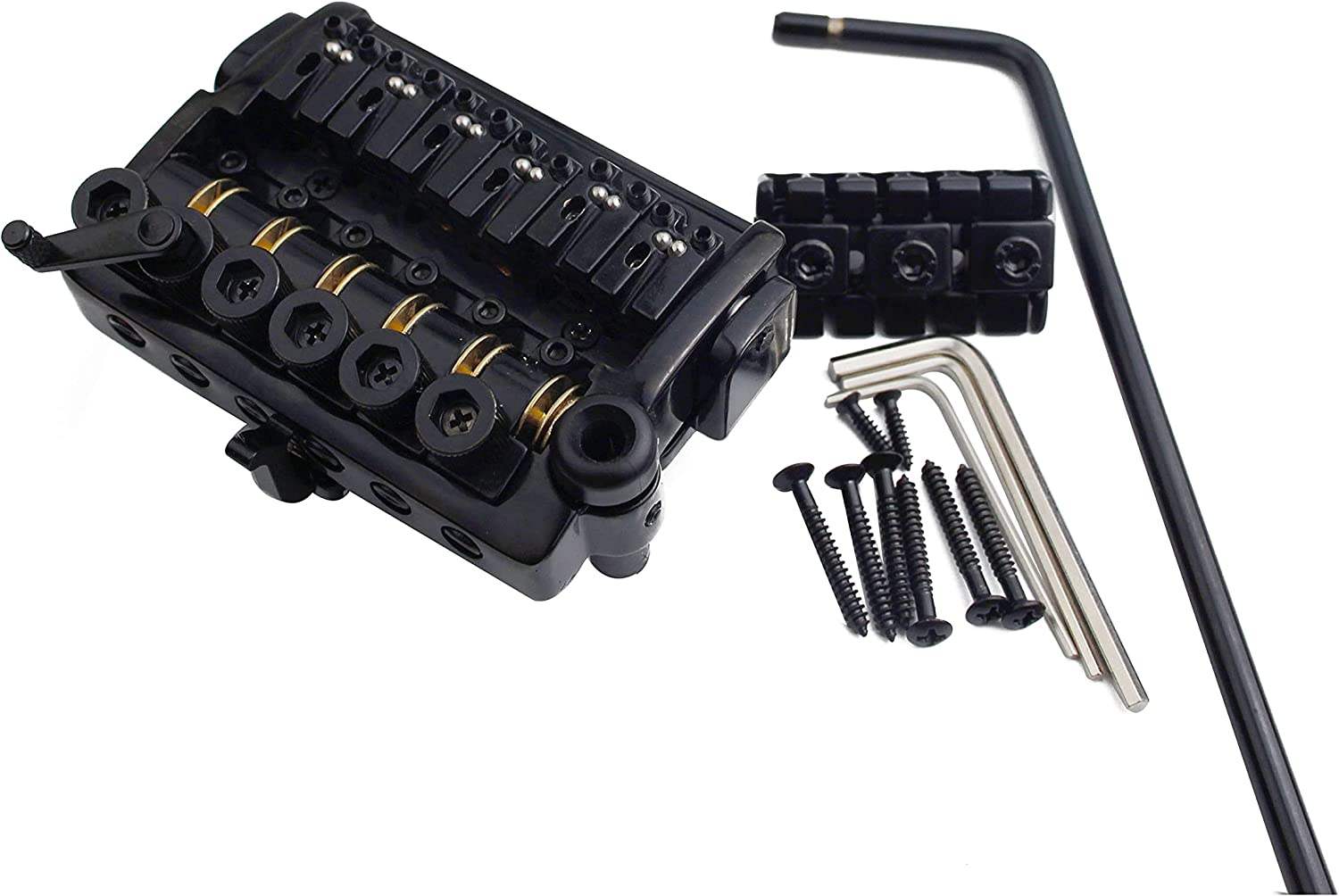 Headless Tremolo Bridge 6-String Zinc Alloy Hardtail | Guyker