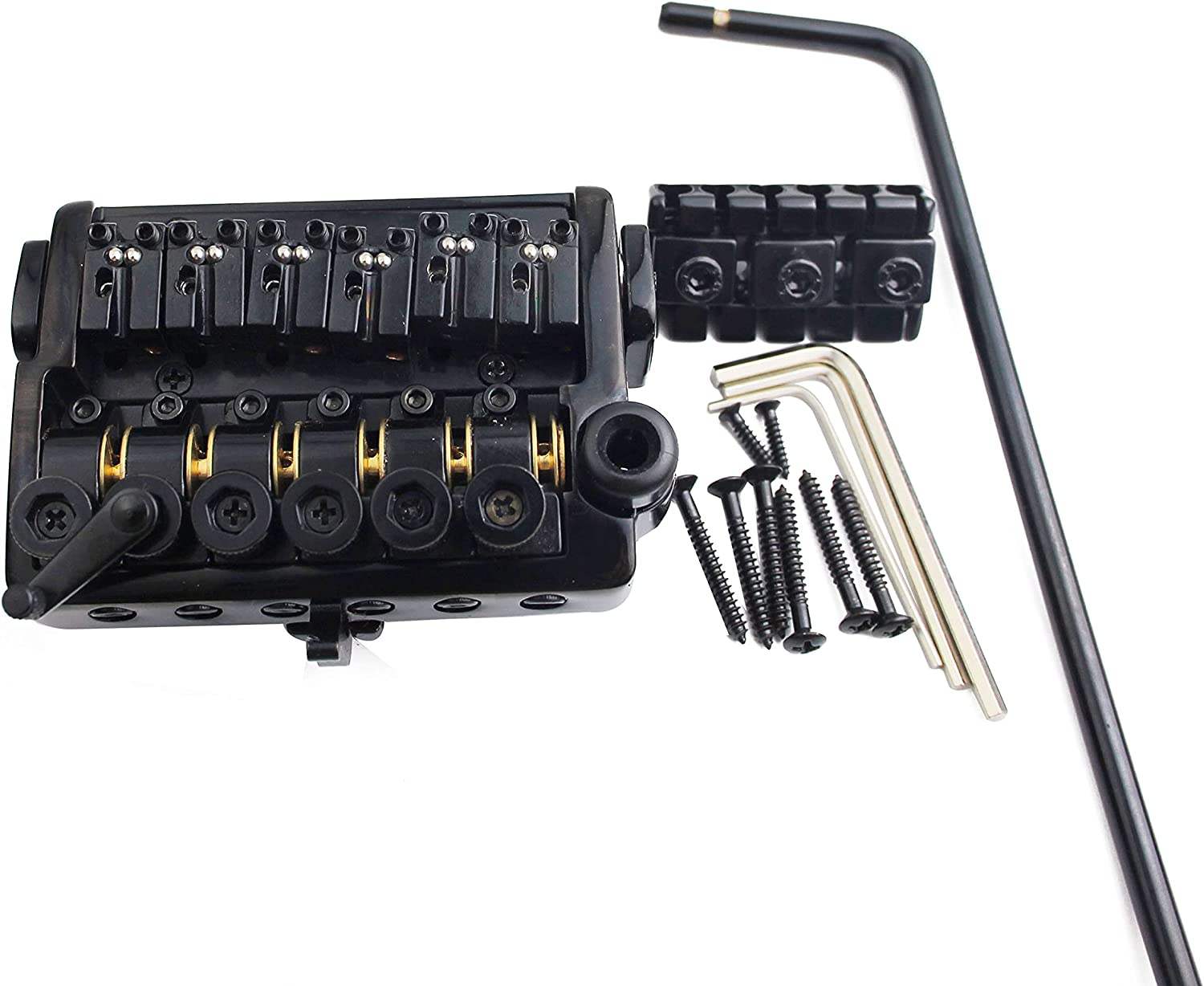 Headless Tremolo Bridge 6-String Zinc Alloy Hardtail | Guyker