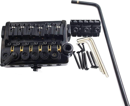 Headless Tremolo Bridge 6-String Zinc Alloy Hardtail | Guyker